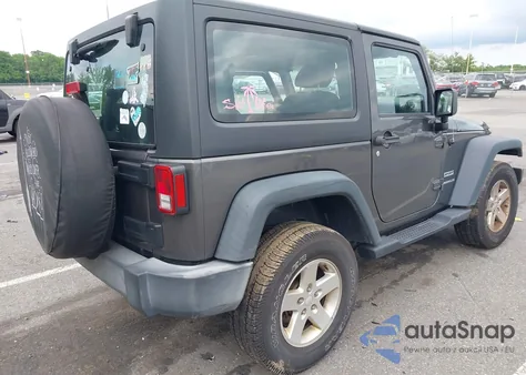 2016 Jeep Wrangler Sport from USA, damaged, VIN 1C4GJWAG2GL318981